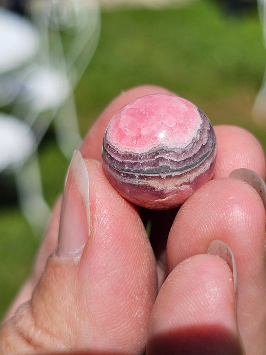 Petite sphère de Rhodochrosite RH10