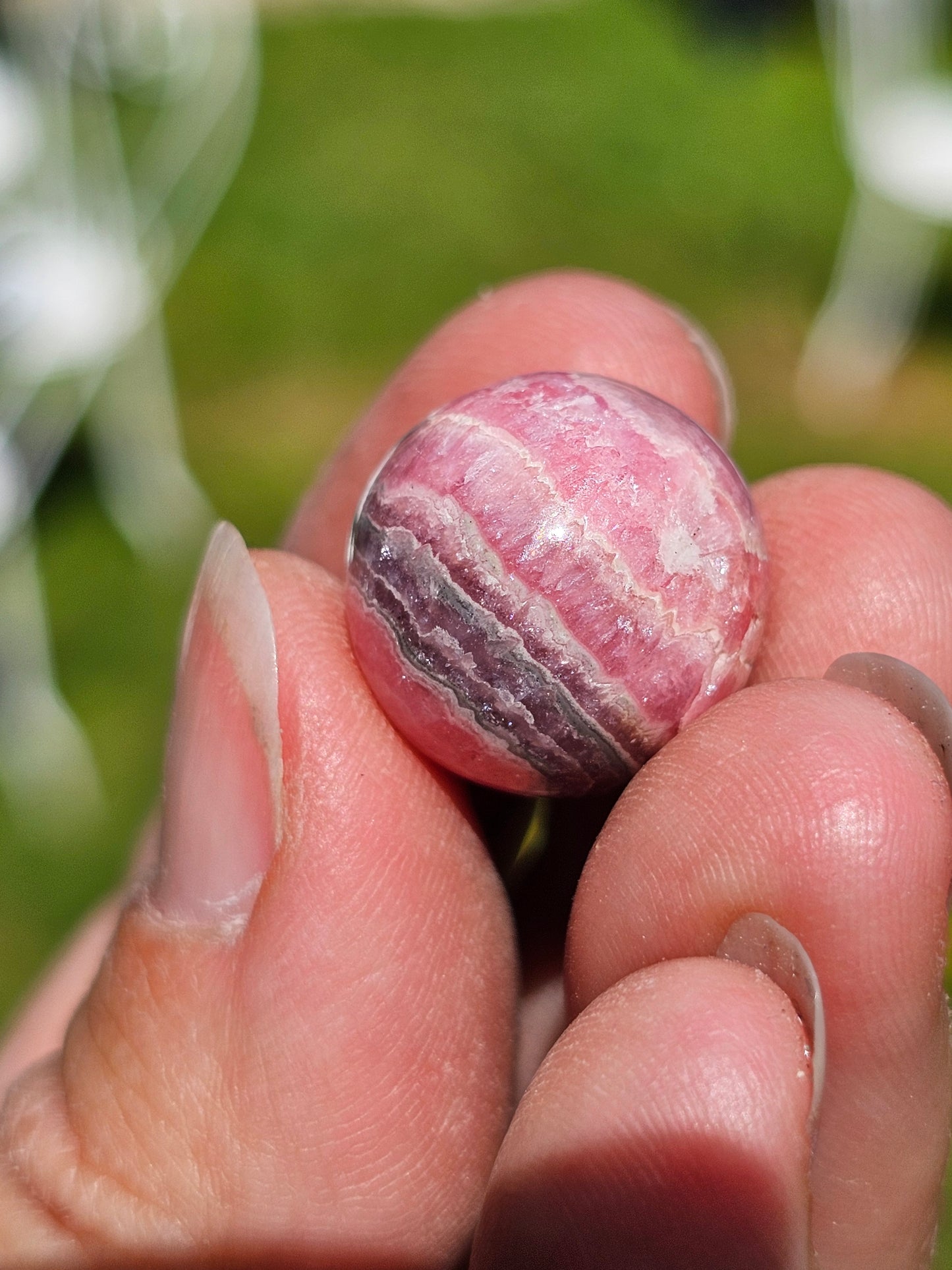 Petite sphère de Rhodochrosite RH10