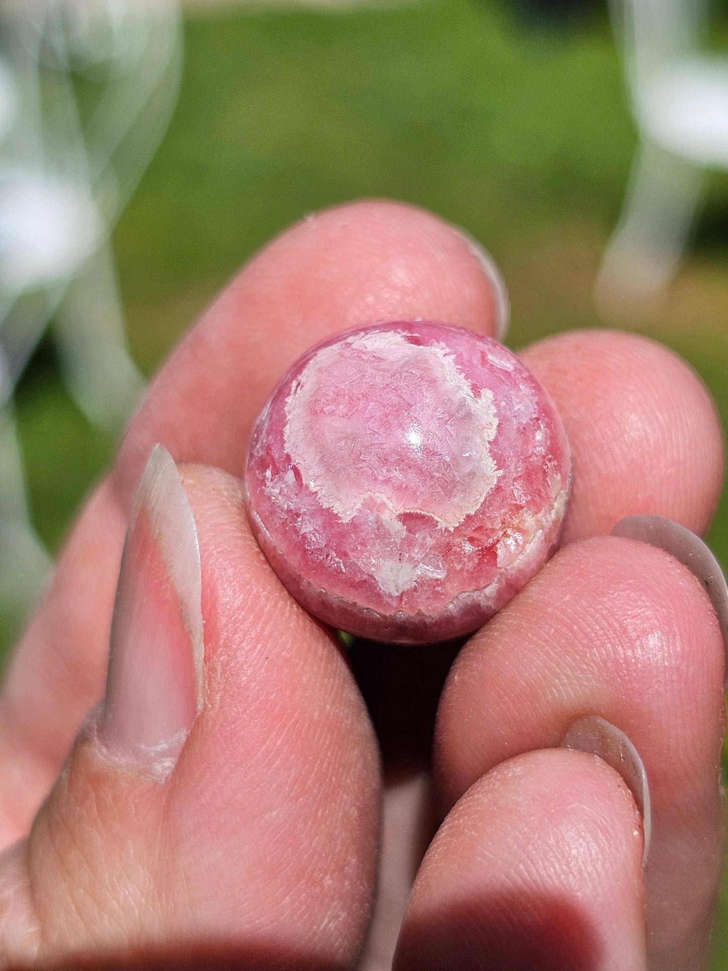 Petite sphère de Rhodochrosite RH10