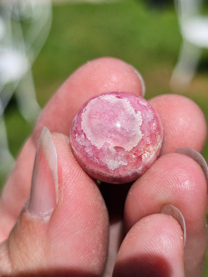 Petite sphère de Rhodochrosite RH10
