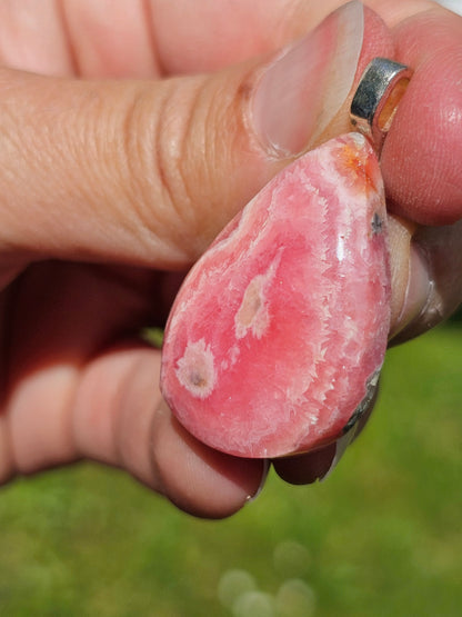 Pendentif en Rhodochrosite n°14