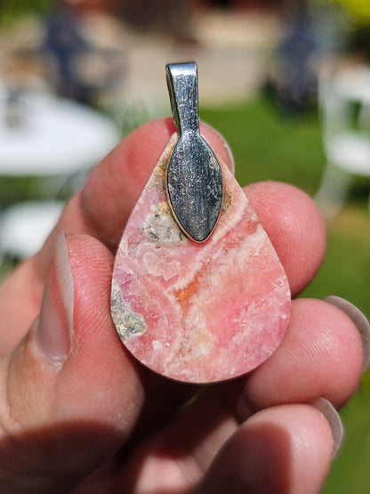 Pendentif en Rhodochrosite n°14