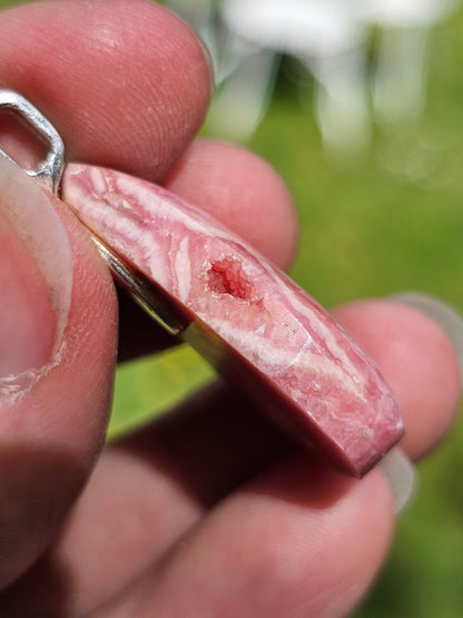 Pendentif en Rhodochrosite n°14