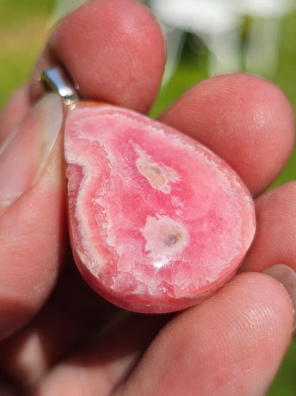 Pendentif en Rhodochrosite n°14