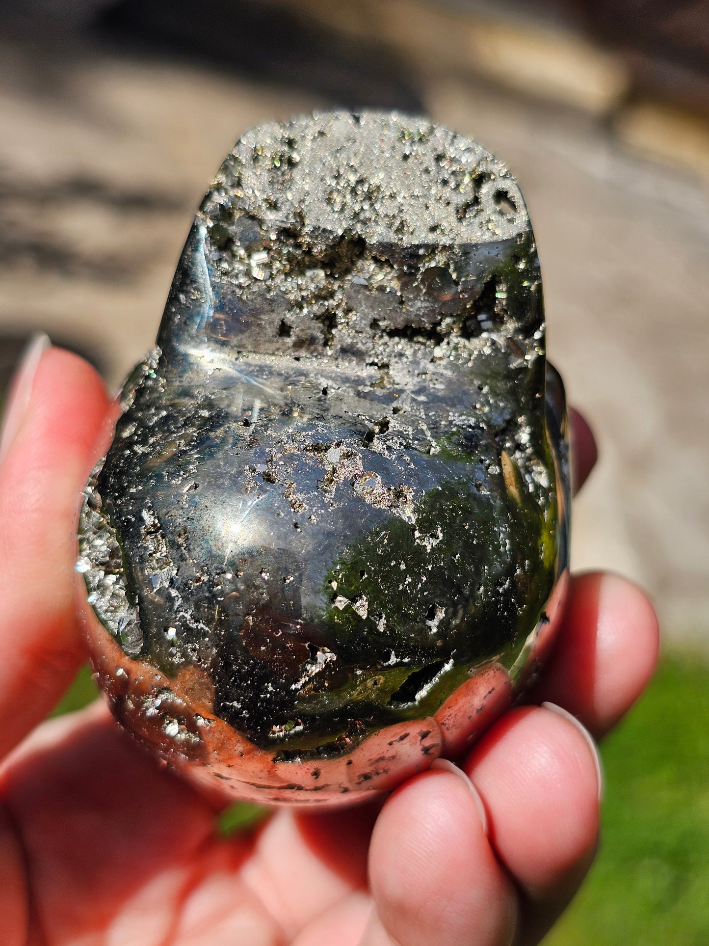 Crâne en Pyrite du Pérou
