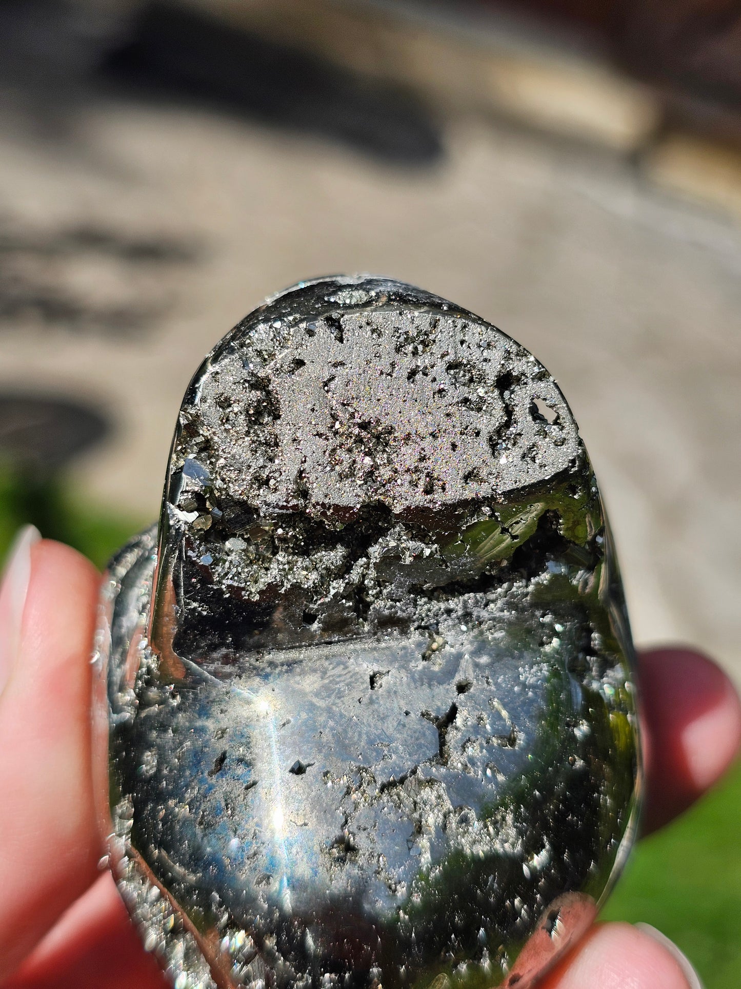 Crâne en Pyrite du Pérou