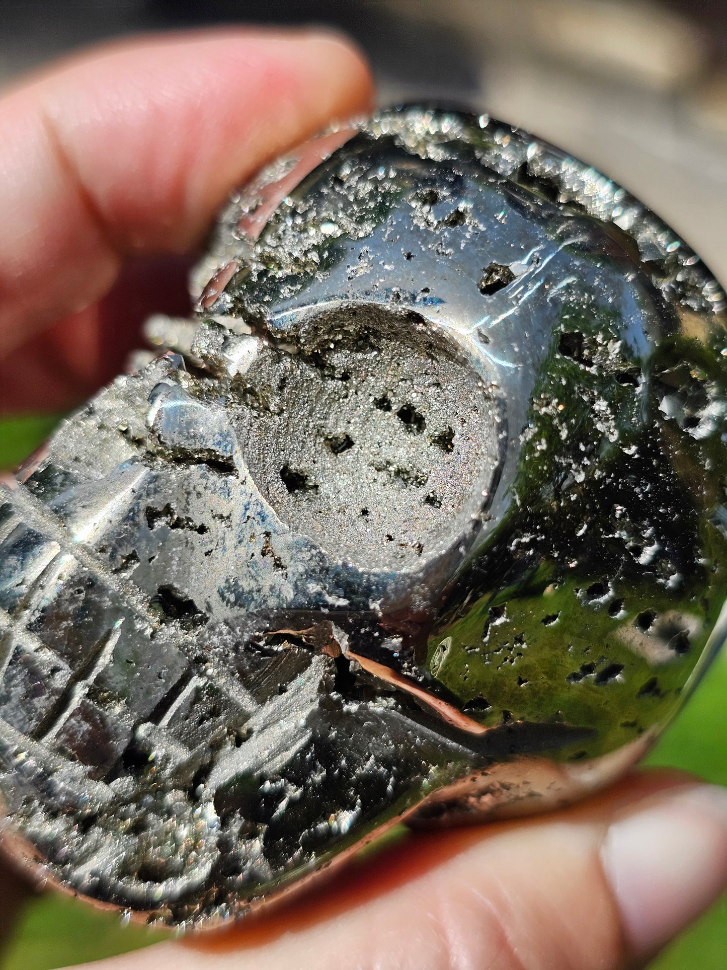 Crâne en Pyrite du Pérou