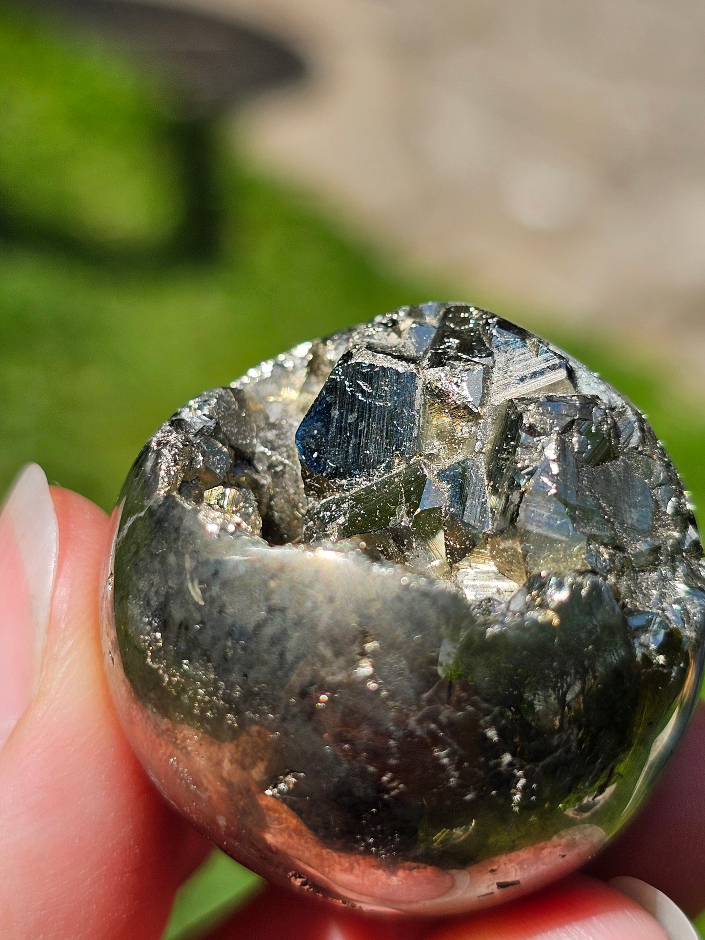 Sphère Pyrite du Pérou n°4