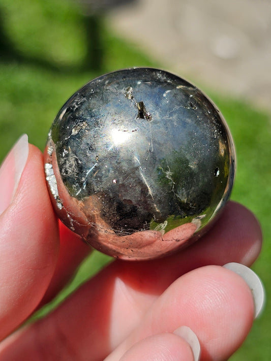 Sphère Pyrite du Pérou n°4