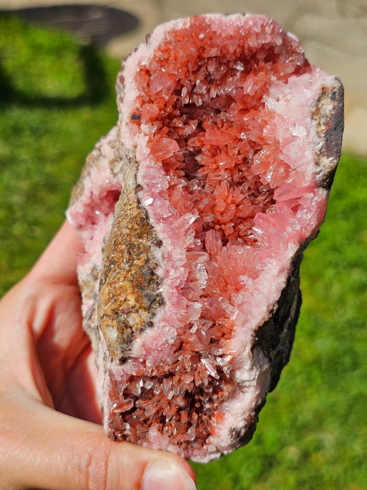 Superbe Cobaltocalcite cristallisée du Maroc