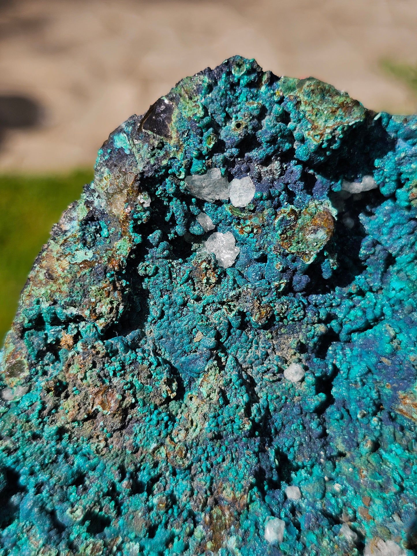 Superbe Chrysocolle du Pérou
