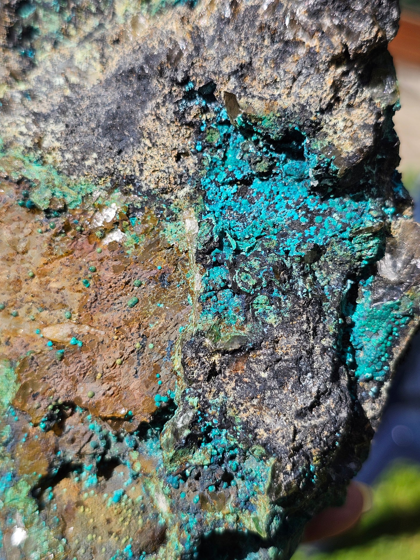 Superbe Chrysocolle du Pérou