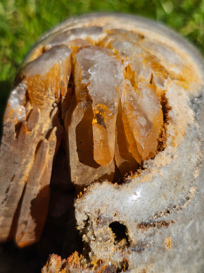 Magnifique Crâne de Quartz du Pérou A