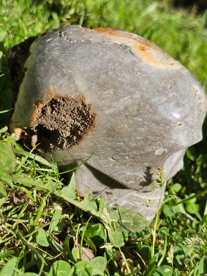 Magnifique Crâne de Quartz du Pérou A