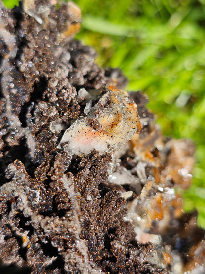 Grosse Goethite du Maroc avec Baryte