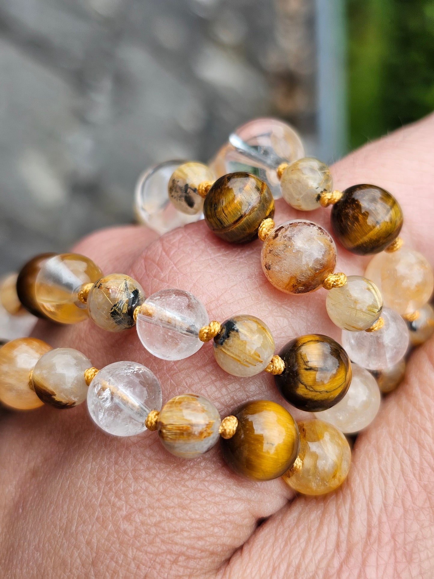 Collier Mala "Powerful" (pendentif à choisir)