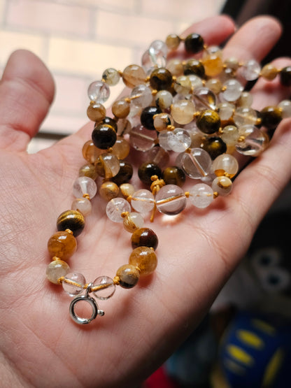 Collier Mala "Powerful" (pendentif à choisir)