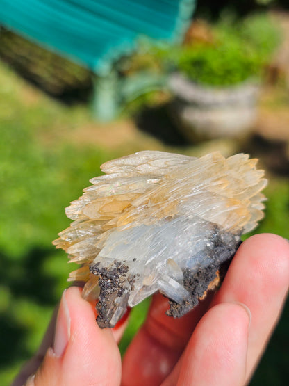 Baryte bleue du Maroc n°1