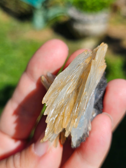 Baryte bleue du Maroc n°1