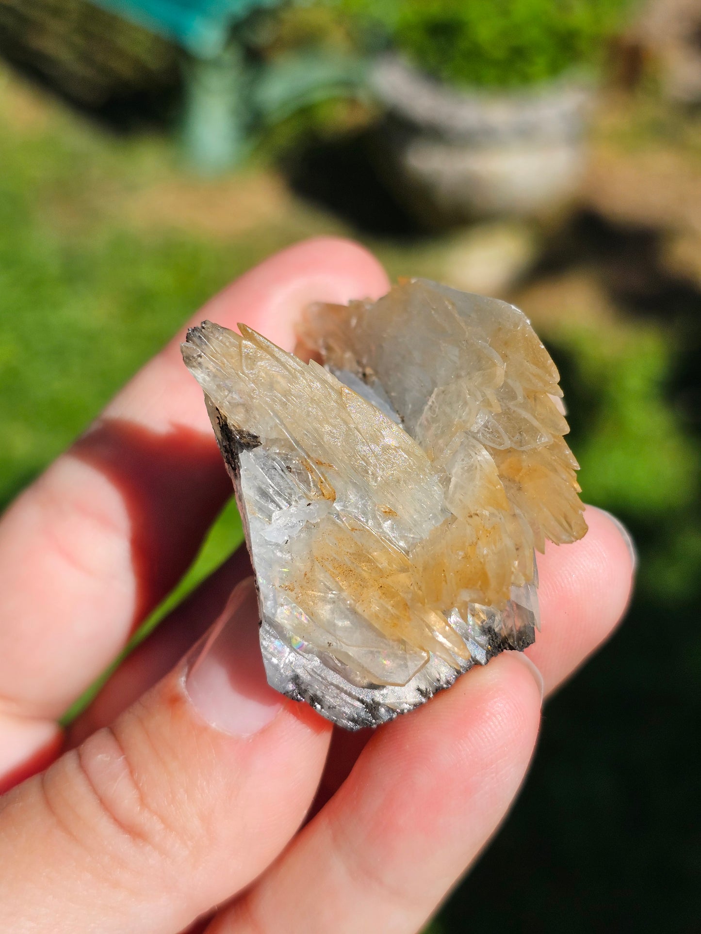Baryte bleue du Maroc n°1