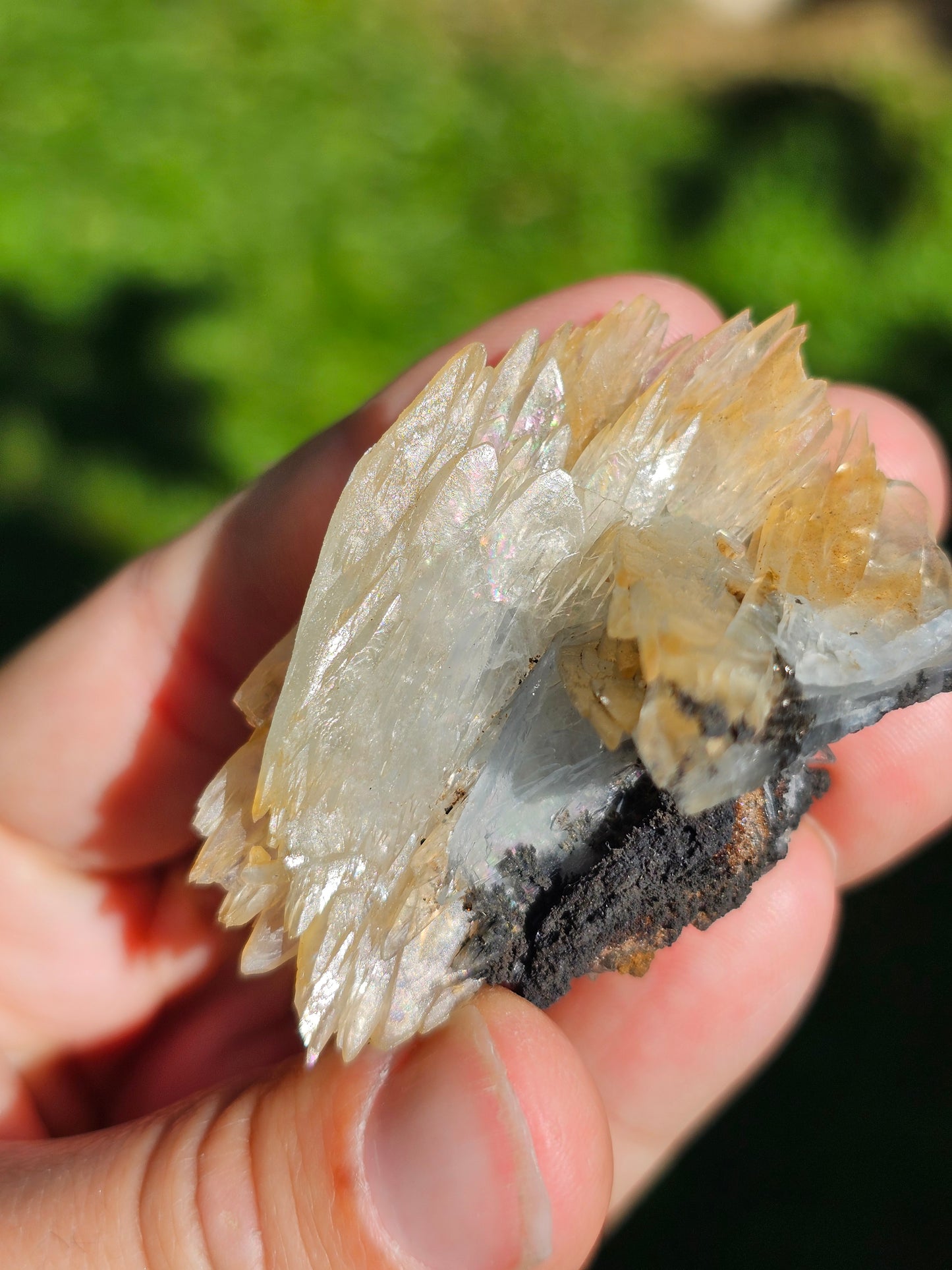 Baryte bleue du Maroc n°1