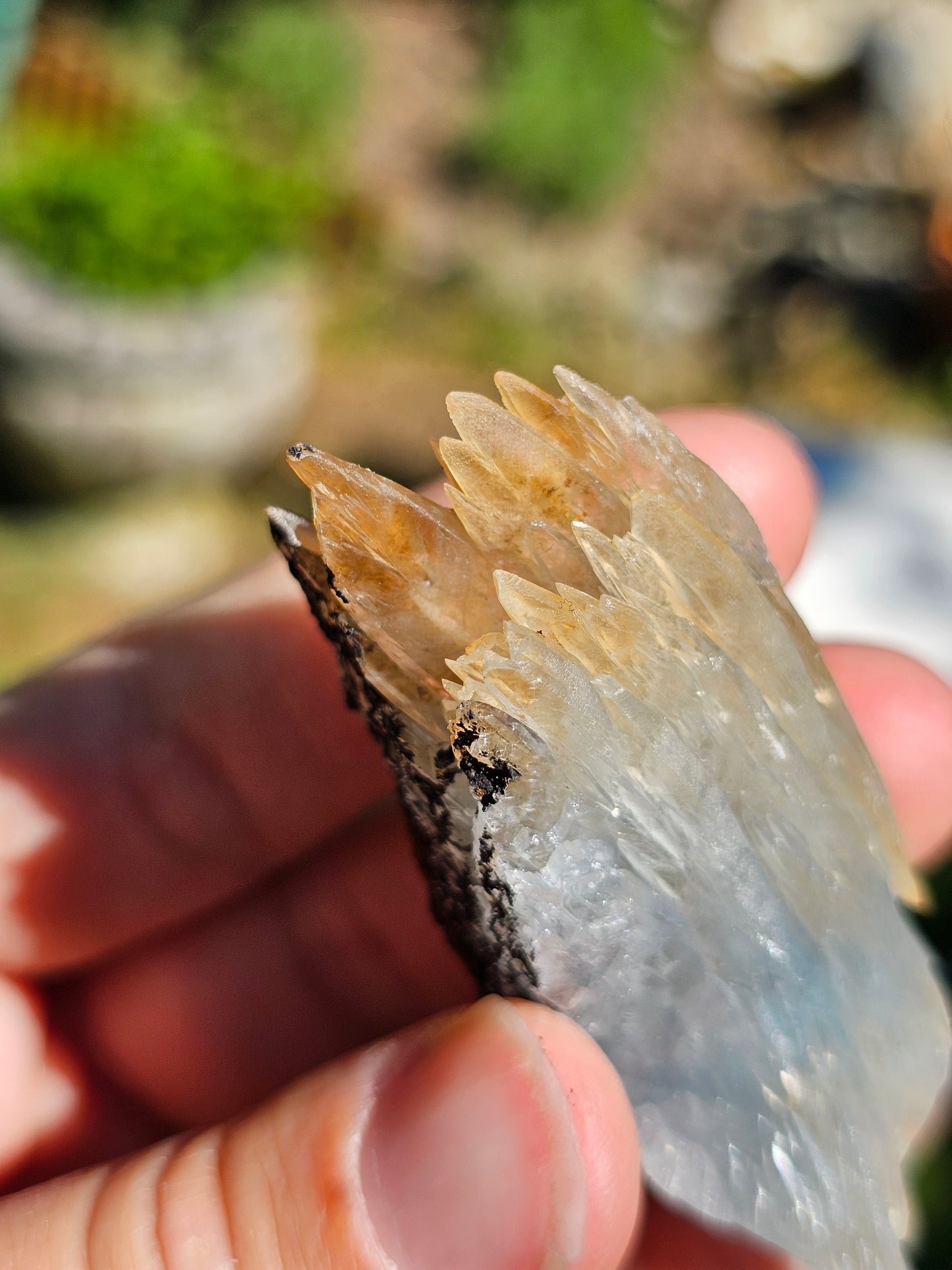 Baryte bleue du Maroc n°3