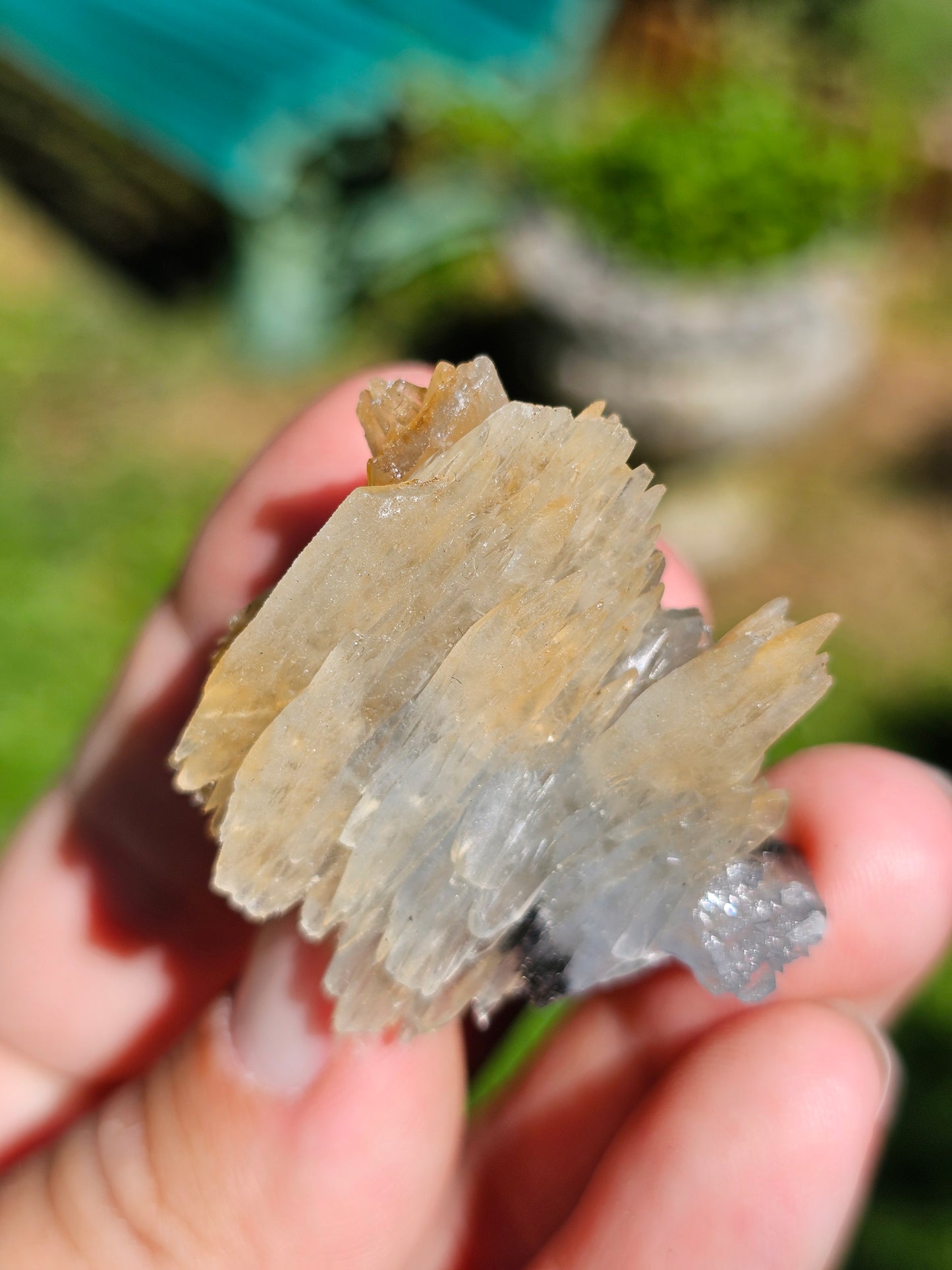 Baryte bleue du Maroc n°7