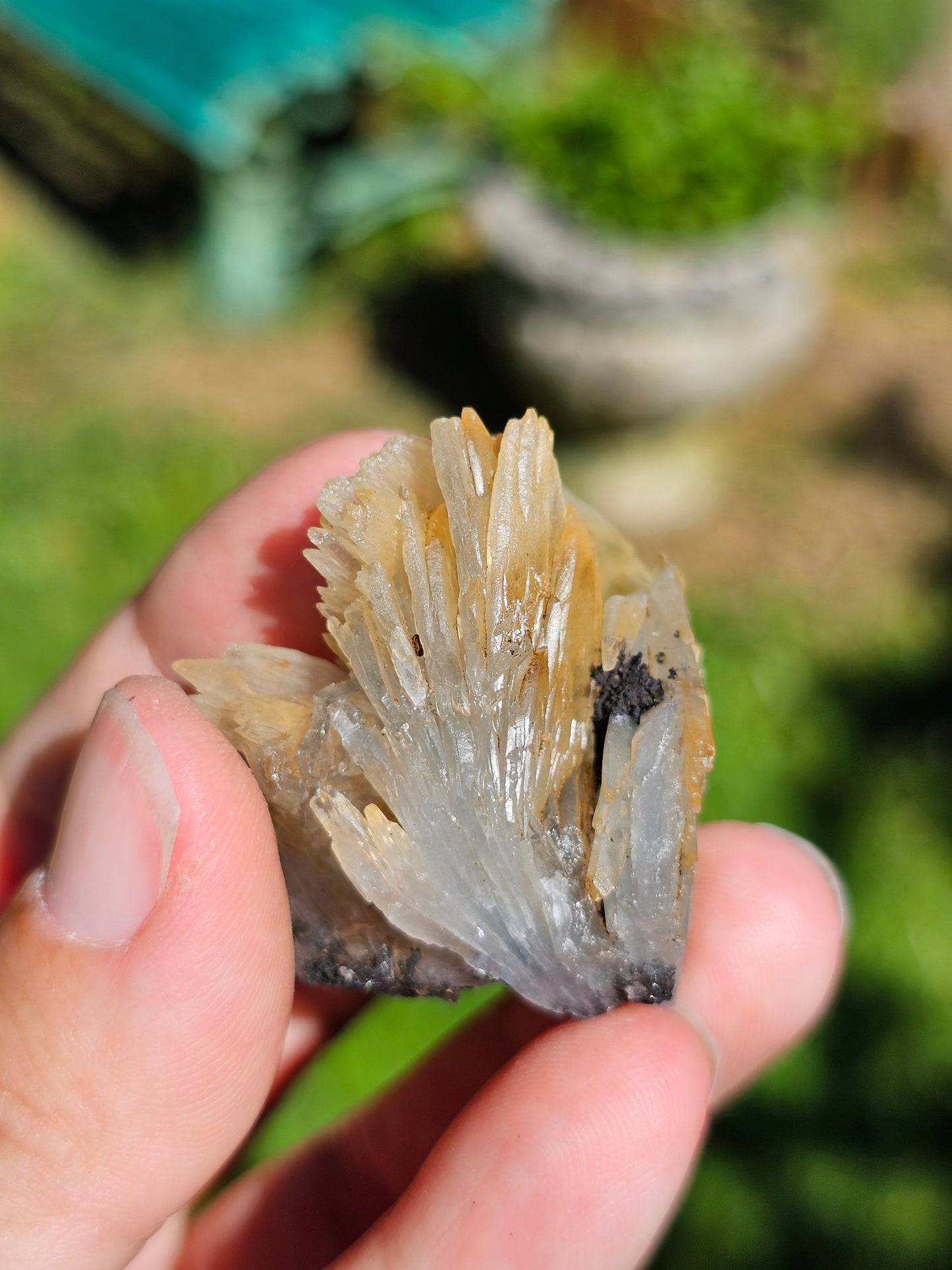 Baryte bleue du Maroc n°7