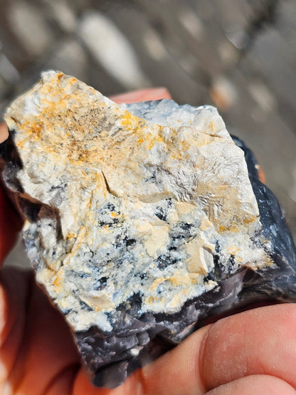 Agate volcan brute (à choisir)