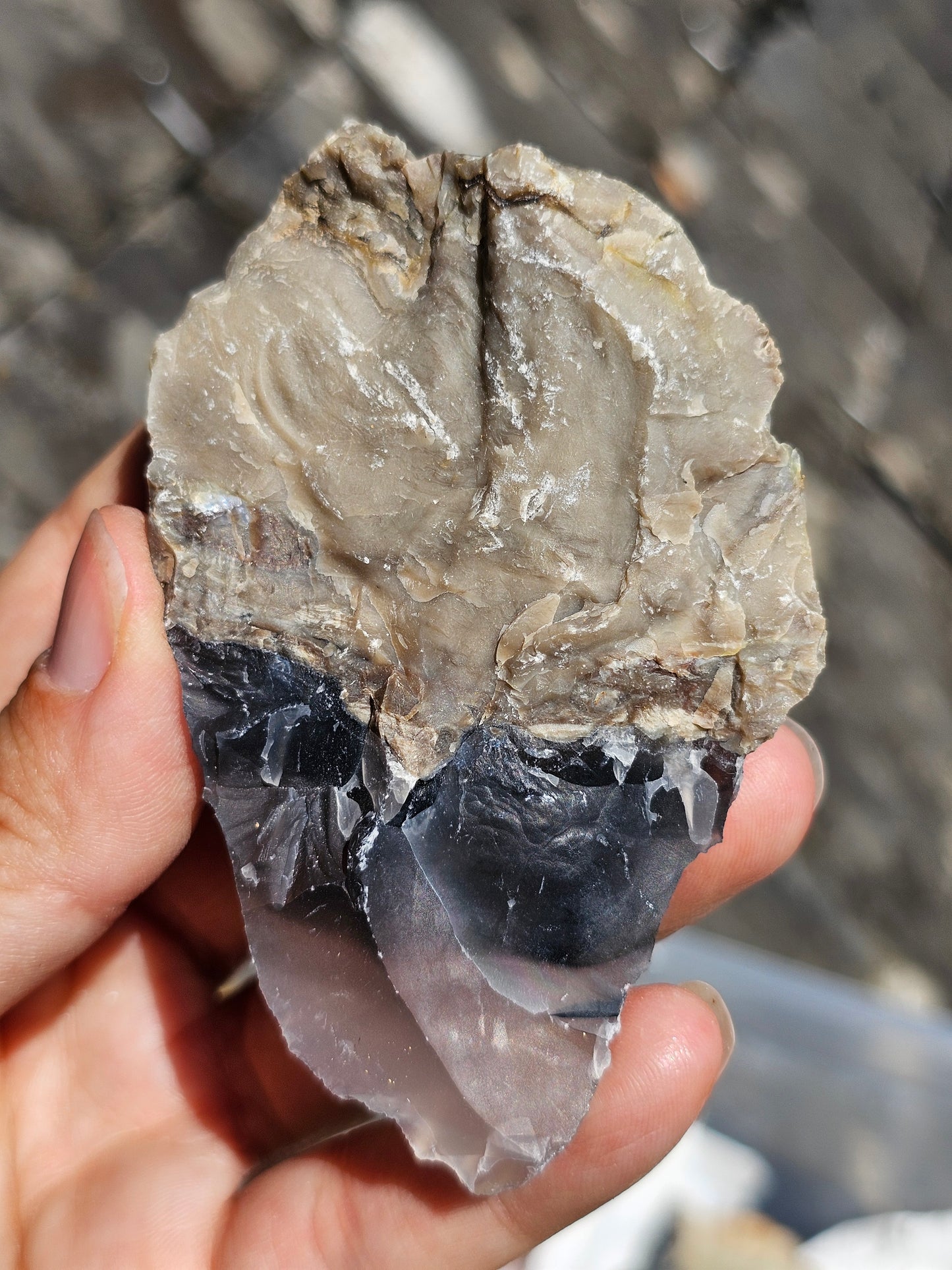 Agate volcan brute (à choisir)