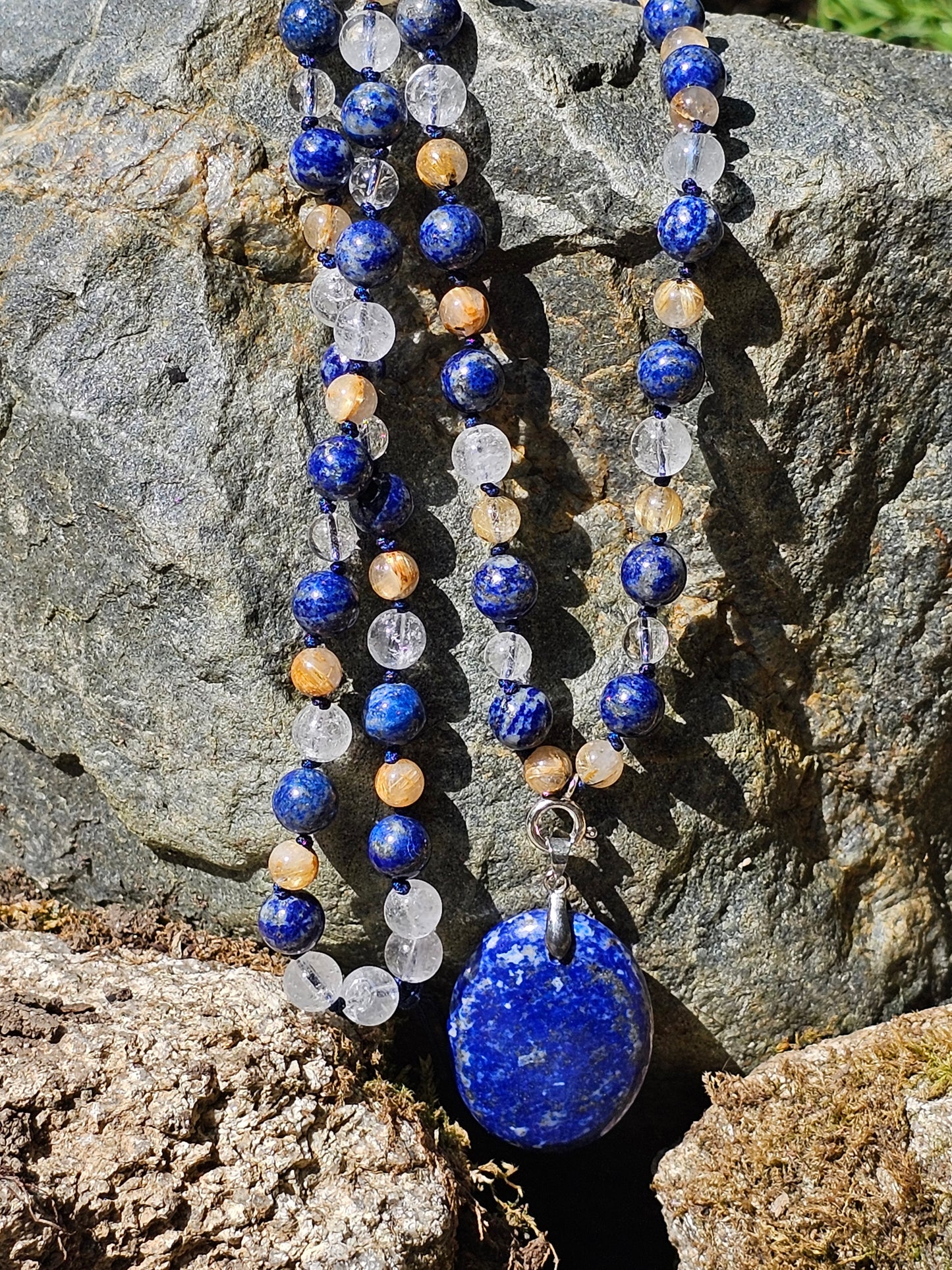 Collier Mala "Nuit étoilée"