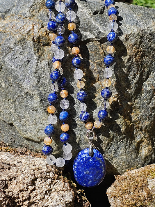 Collier Mala "Nuit étoilée"