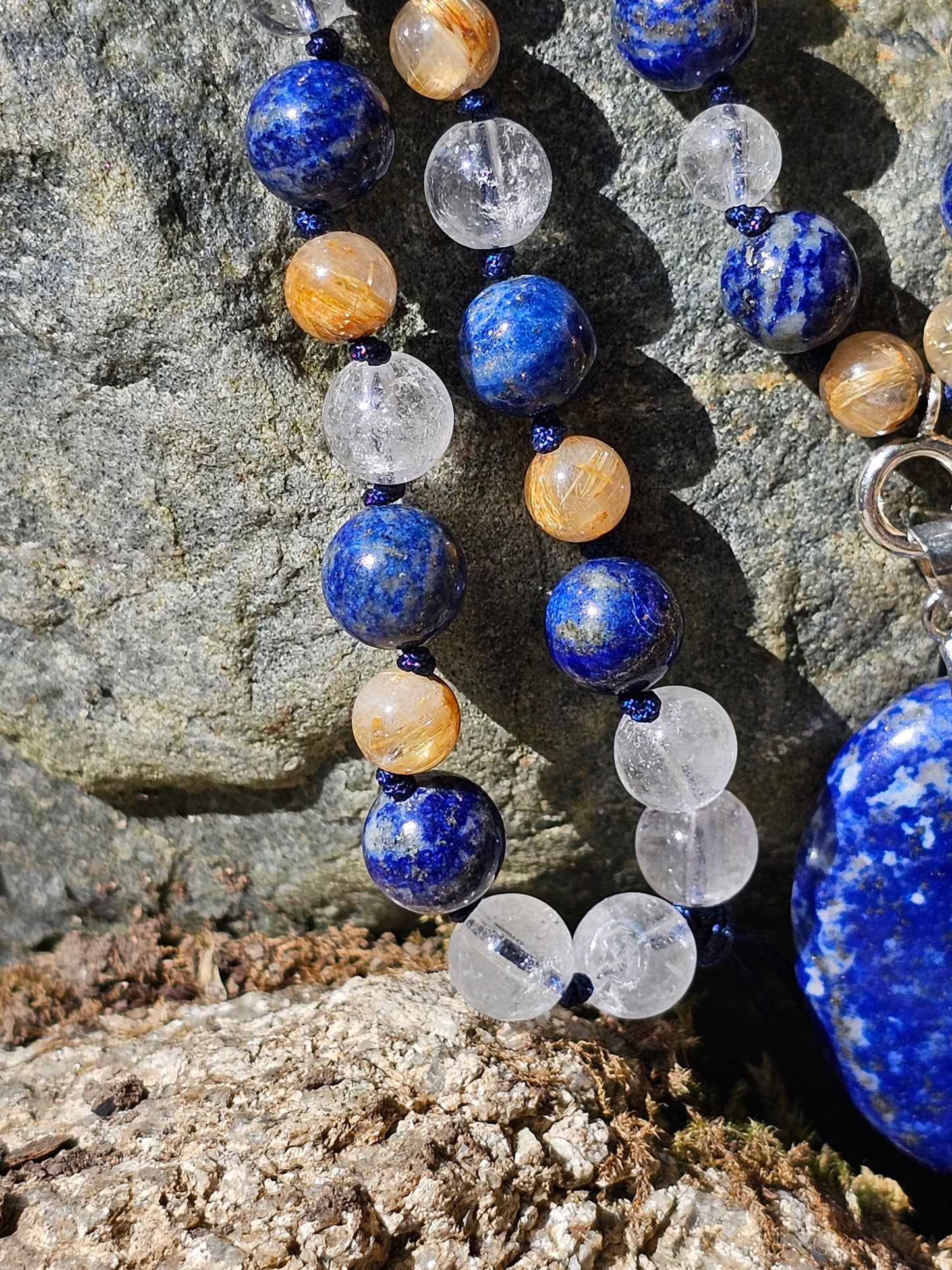 Collier Mala "Nuit étoilée"