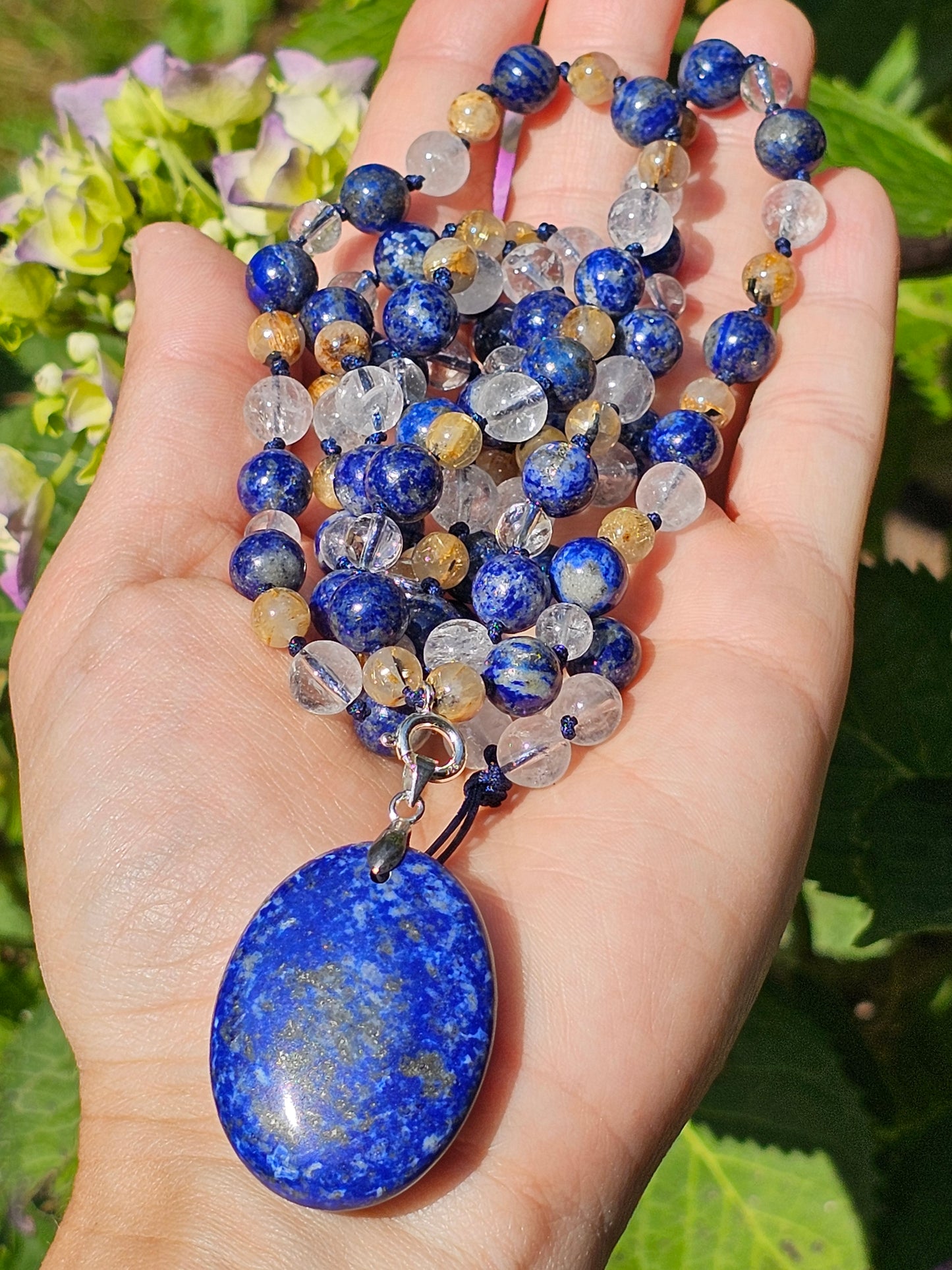 Collier Mala "Nuit étoilée"