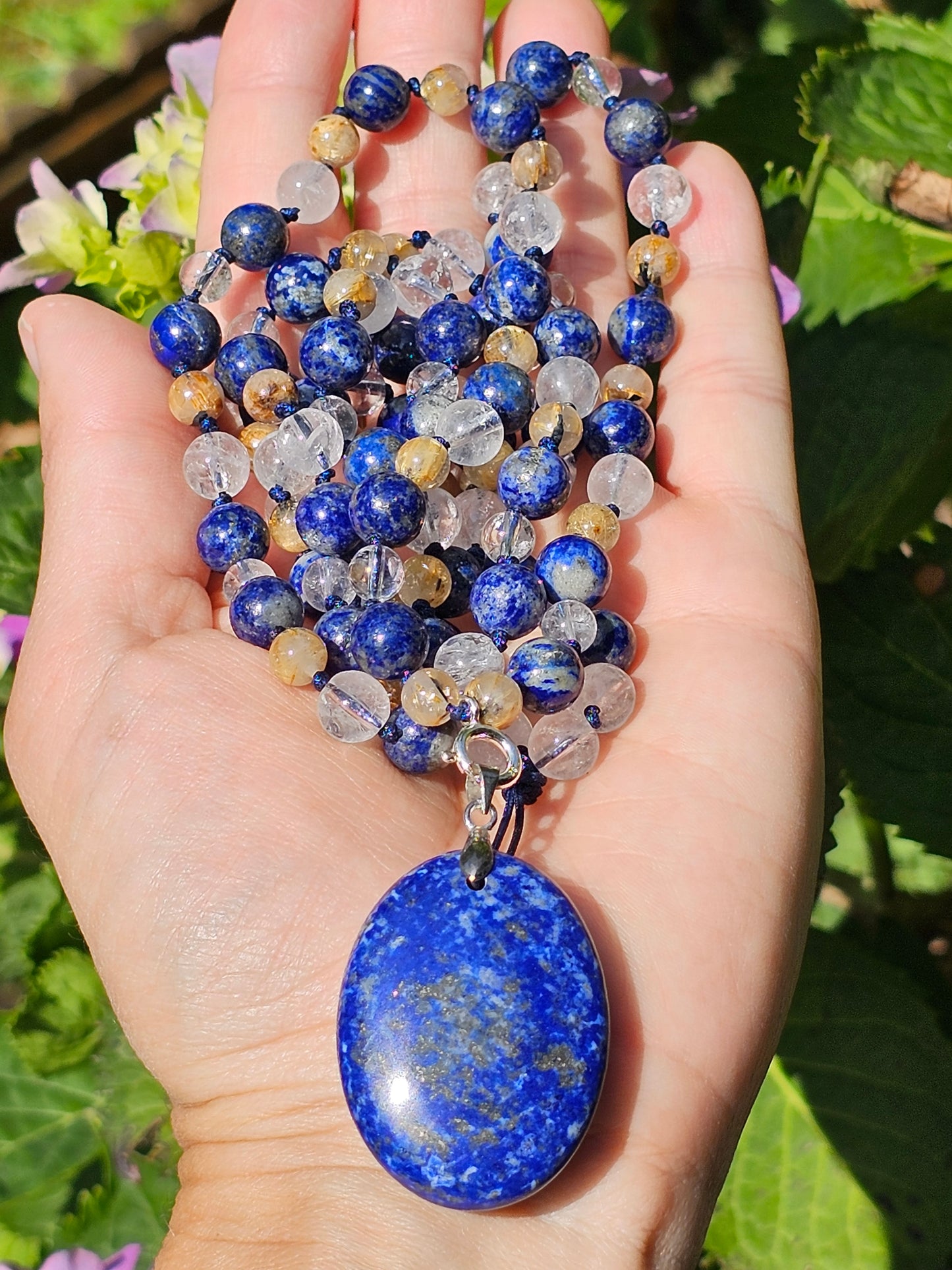 Collier Mala "Nuit étoilée"