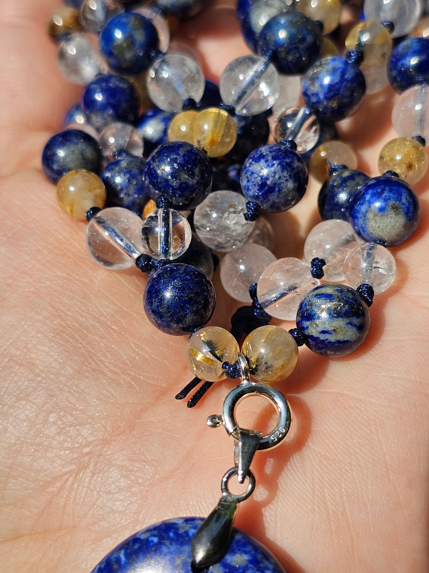 Collier Mala "Nuit étoilée"