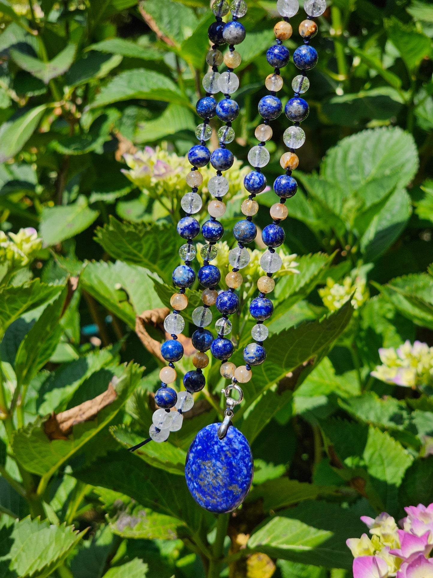 Collier Mala "Nuit étoilée"