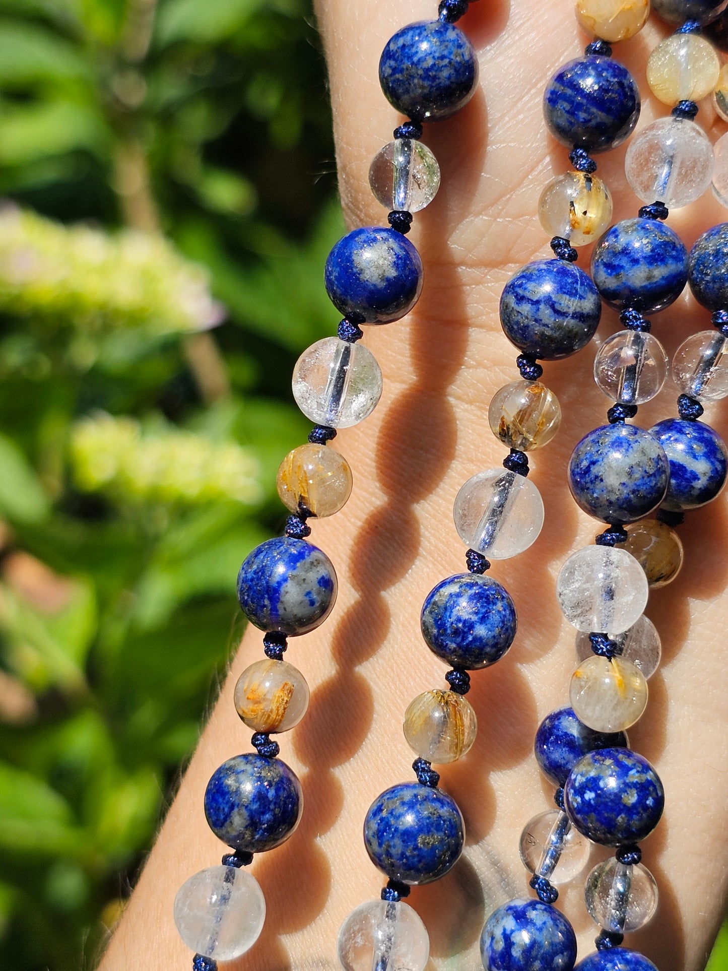 Collier Mala "Nuit étoilée"