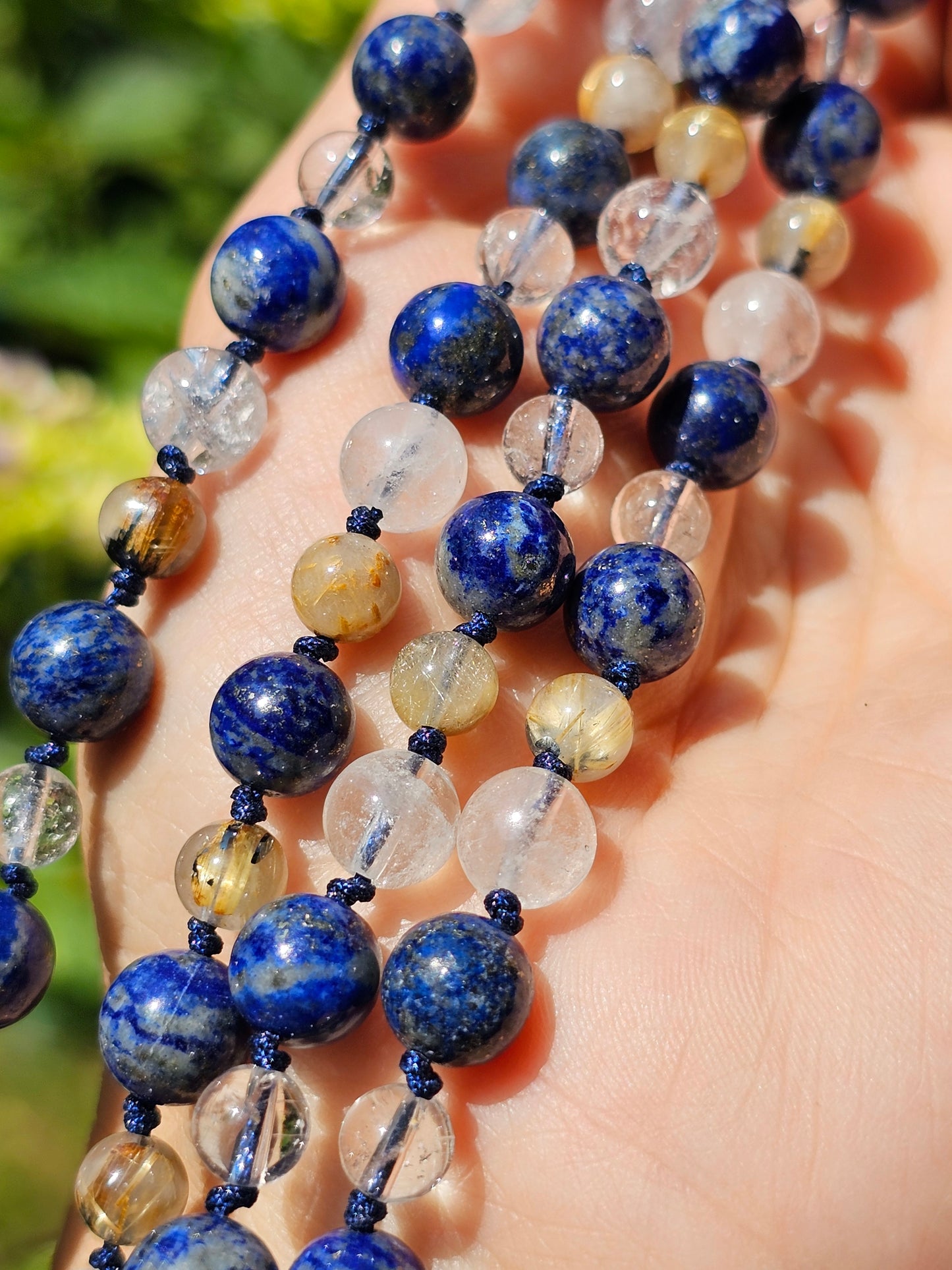 Collier Mala "Nuit étoilée"