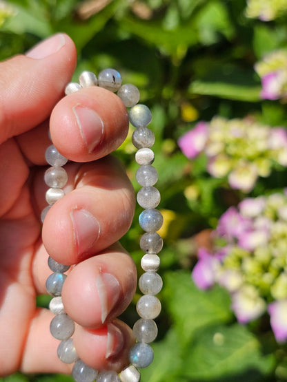 Bracelet Labradorite et argent 925