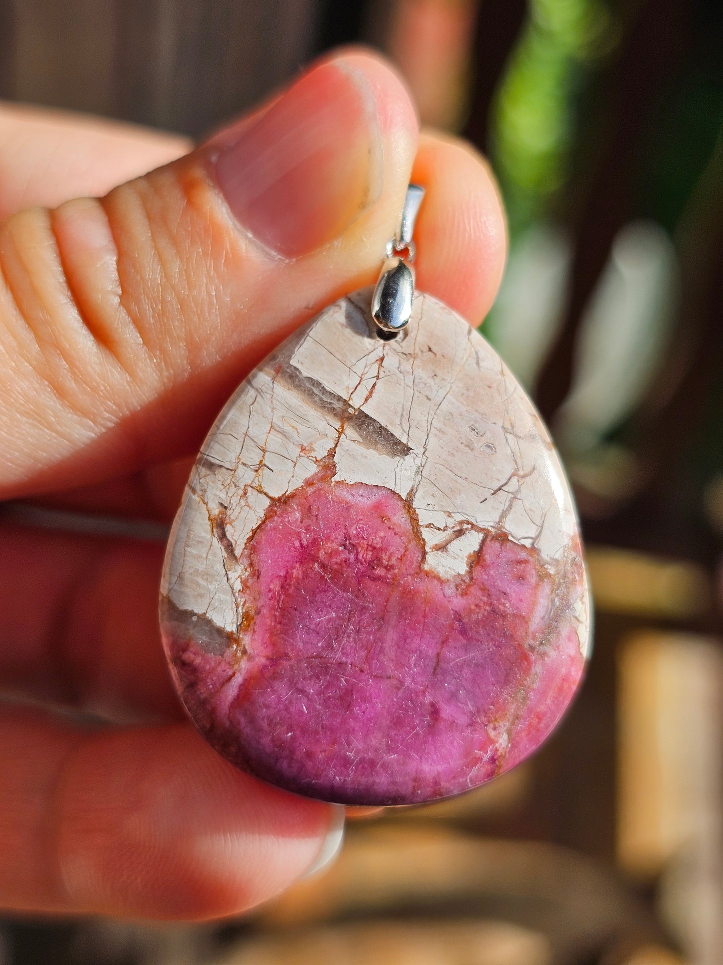 Pendentif Cobaltocalcite CO2