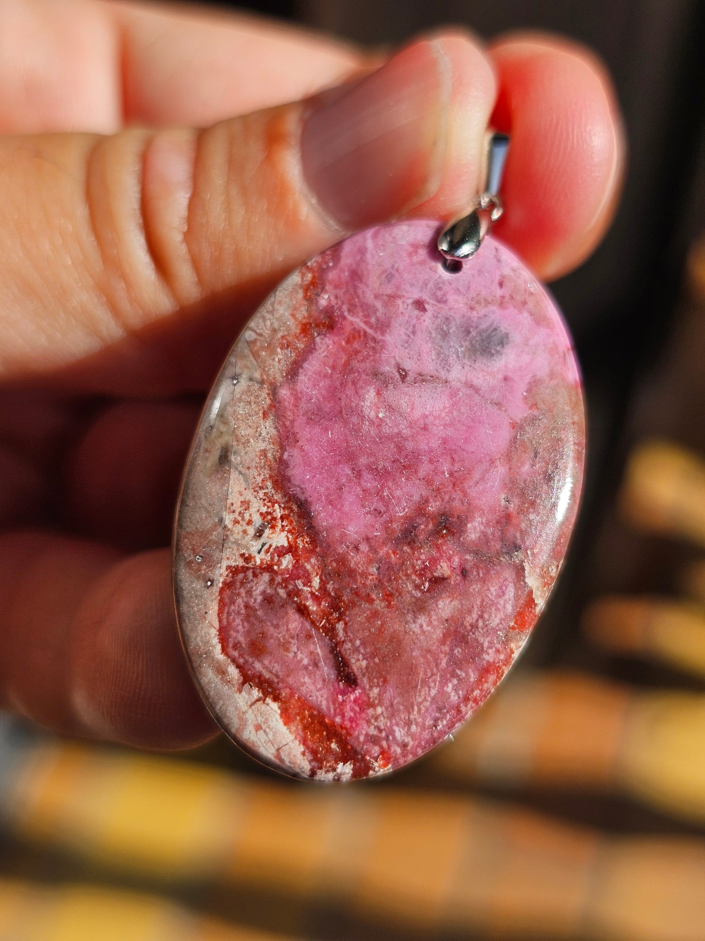 Pendentif Cobaltocalcite CO3