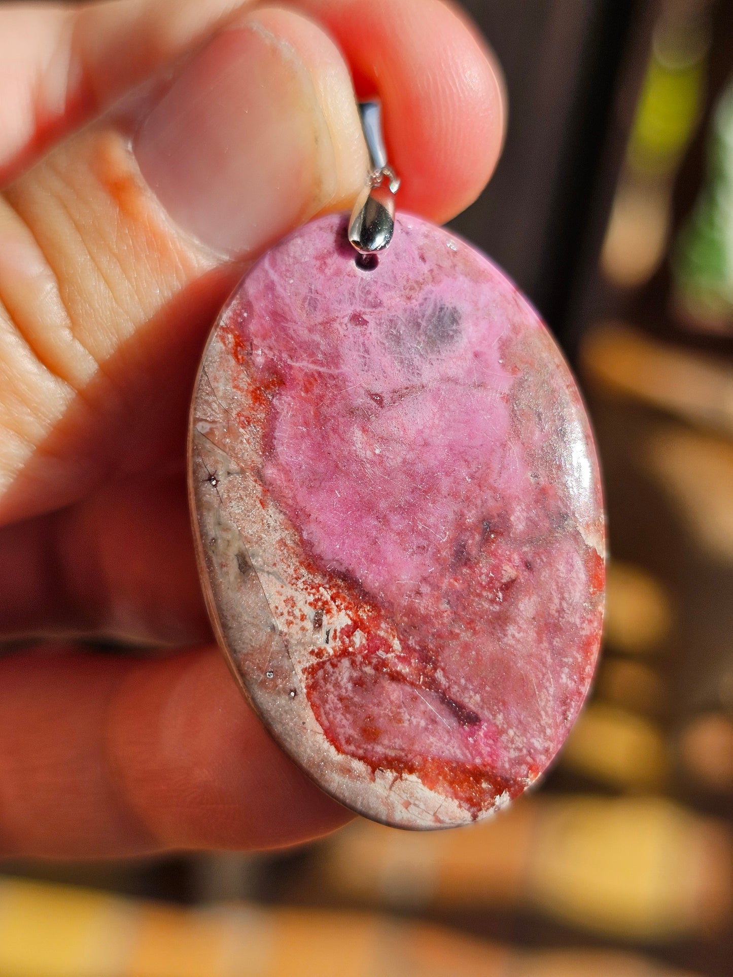 Pendentif Cobaltocalcite CO3