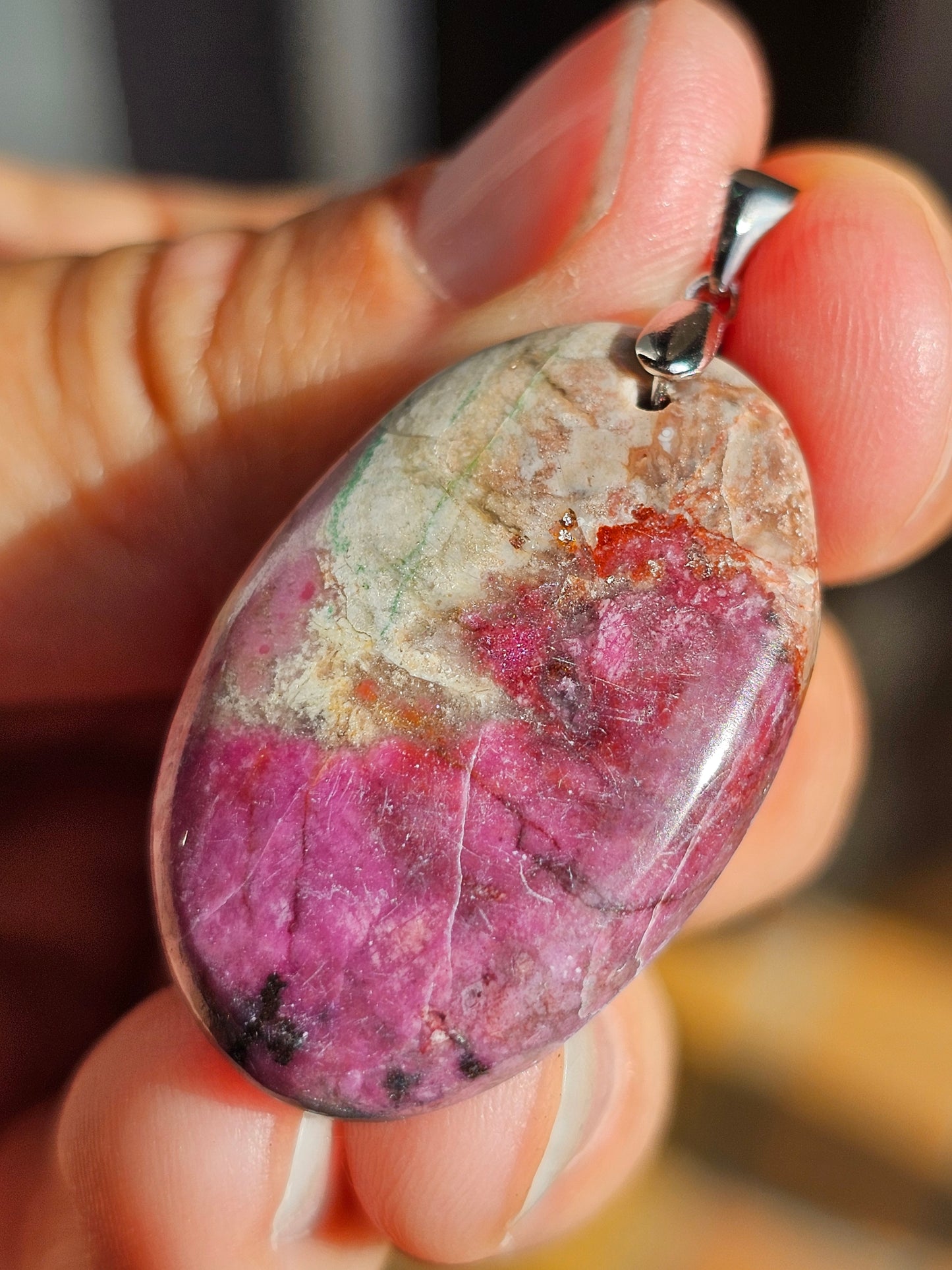 Pendentif Cobaltocalcite CO6