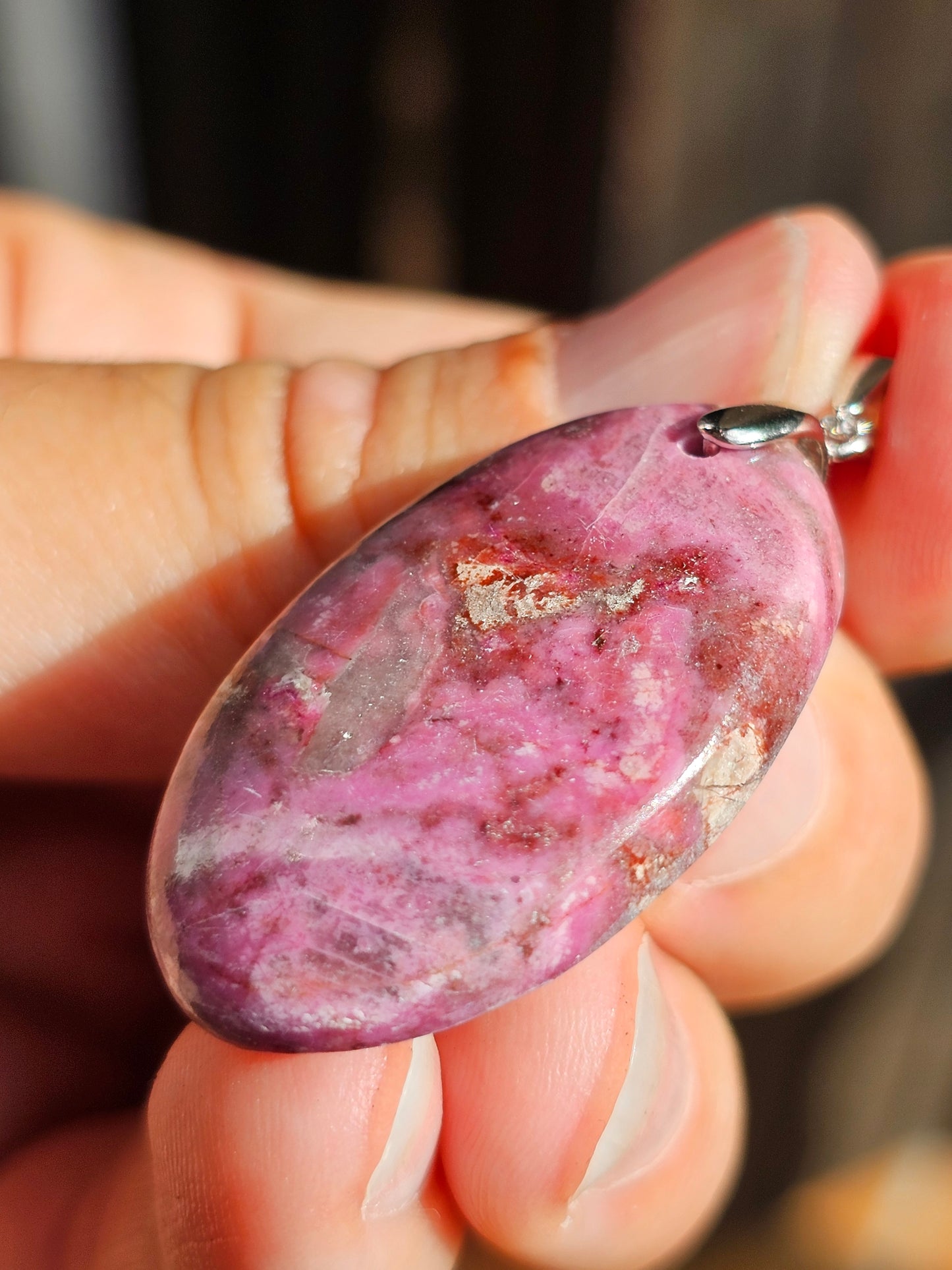 Pendentif Cobaltocalcite CO8