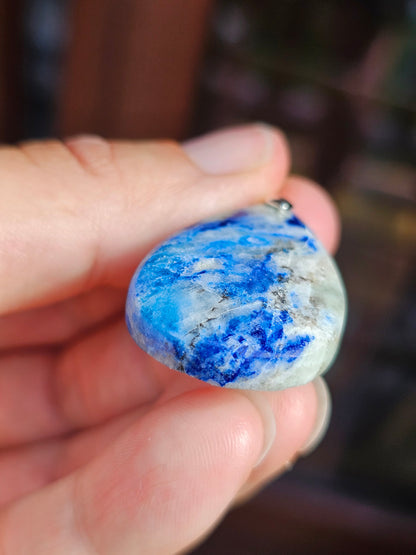 Pendentif Afghanite n°5 (réactif uv)