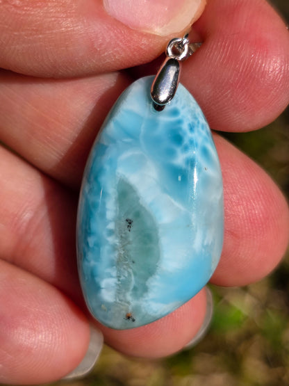 Pendentif Larimar n°8