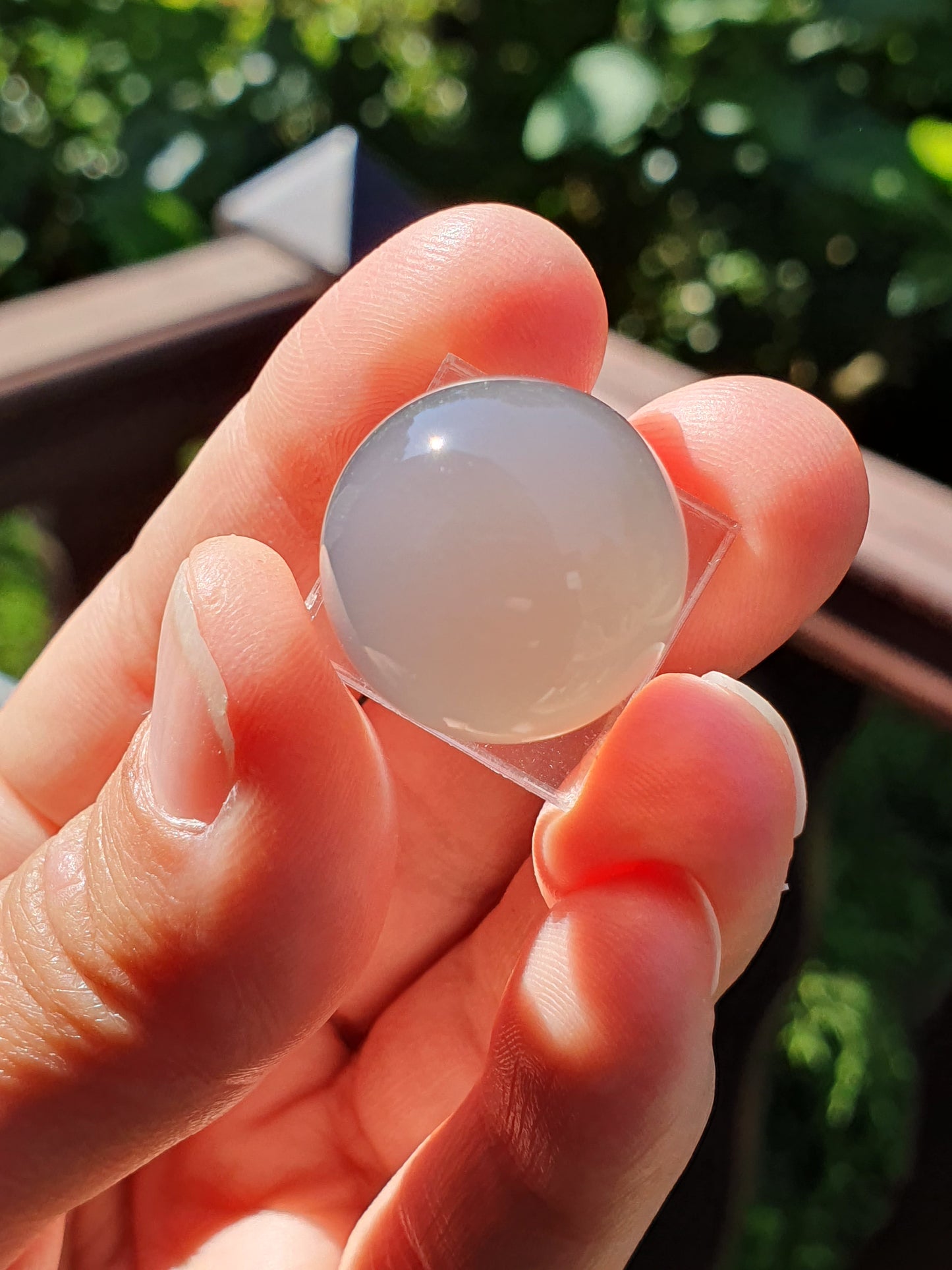 Petite sphère Agate volcan O