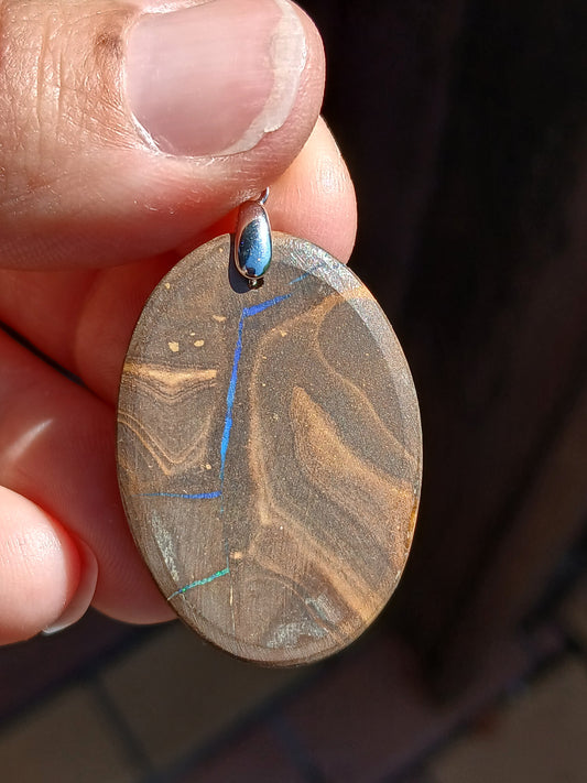 Pendentif Opale Boulder n°3