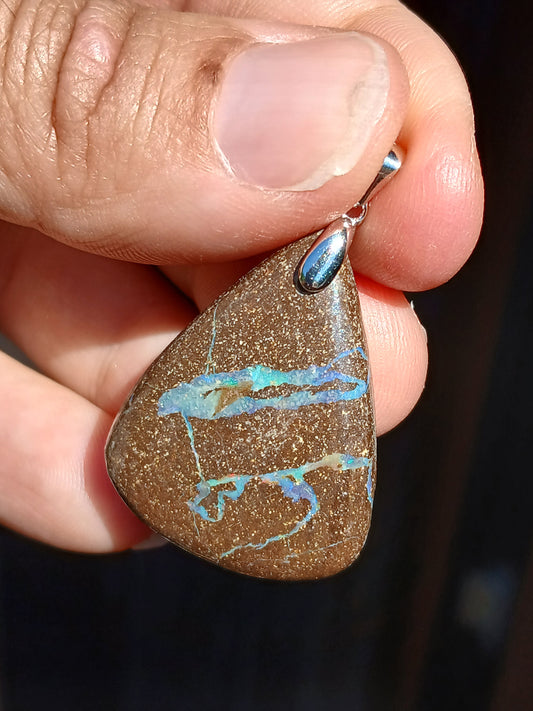 Pendentif Opale Boulder n°10
